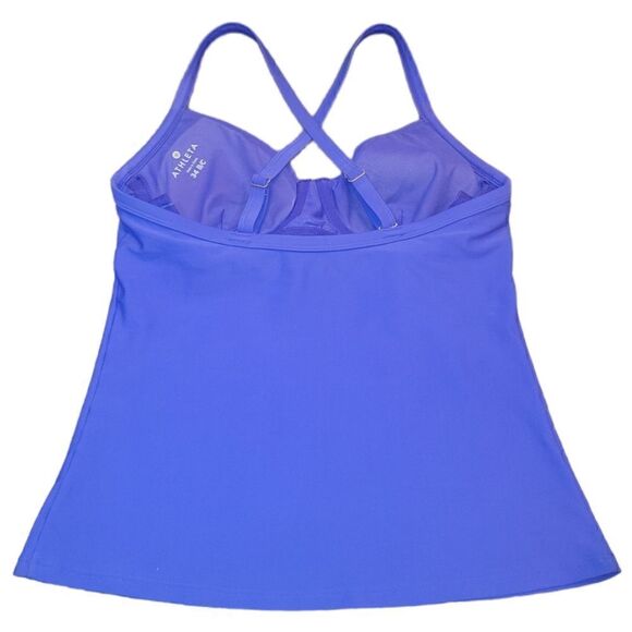 NWOT Athleta Twister Takini Swim Bathing Suit Top Purple 34B/C - Picture 4 of 13